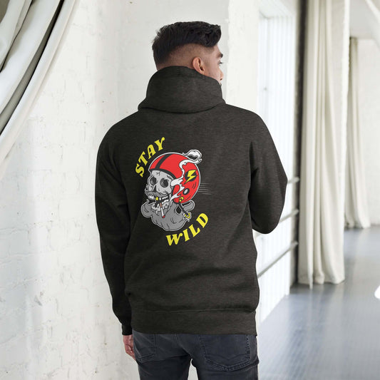 Stay WIld- A soft hoodie for the tough and rough person. Complemented with an art print for the WILD ONES!